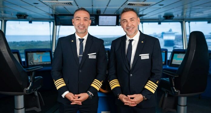 Los hermanos Dimitrios y Tasos Kafetzis serán los capitanes del crucero Celebrity Ascent