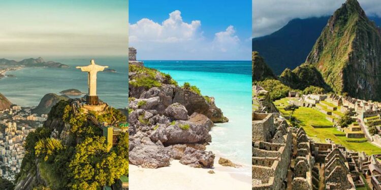 Los mejores destinos turísticos para viajar por Latinoamérica | destinos | viaje | latinoamerica | Machu Picchu | Río de Janeiro | Cataratas del Iguazú | Desierto de Atacama | salar de Uyuni | Isla Galápagos | Cartagena | Punta Cana | Riviera Maya | VAMOS