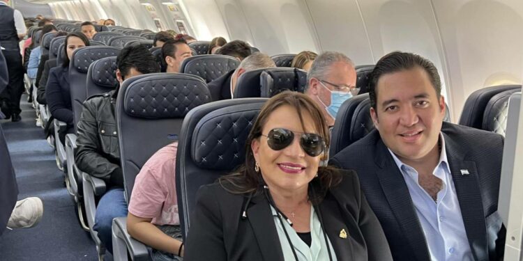 Los viajes al extranjero de Xiomara Castro en menos de un año de gobierno