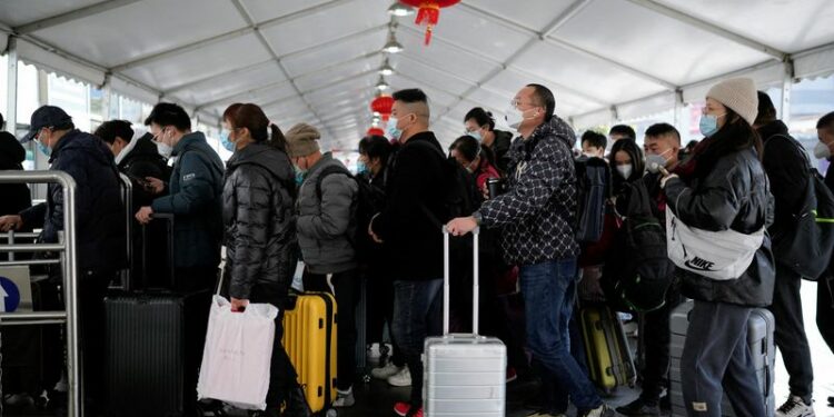 Los viajes por el Año Nuevo Lunar en China dejar entrever una recuperación tras el COVID