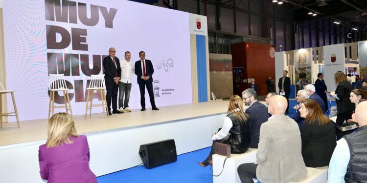 Murcia despliega en Fitur sus atractivos turísticos con la gastronomía, patrimonio y el arte de vanguardia como bandera
