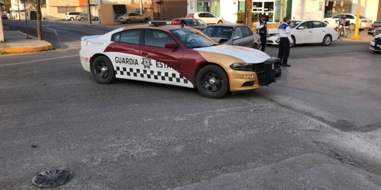 Nuevo choque en el crucero del Nueve y Berriozábal en Cd. Victoria