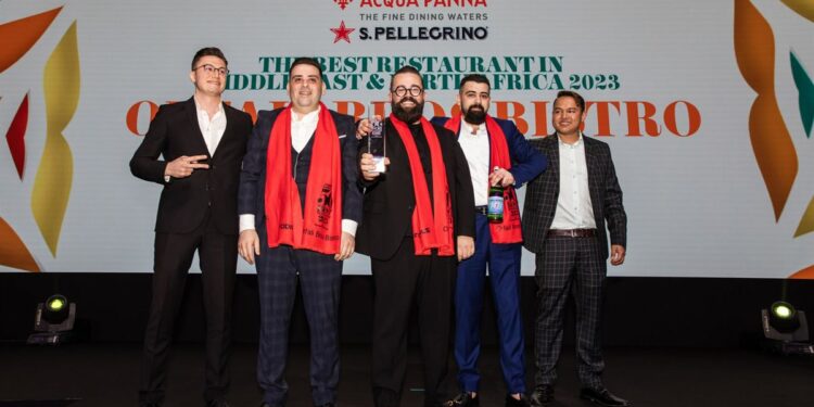 ORFALI BROS BISTRO CONSIGUE EL LUGAR NO.1 DE LA LISTA MENA'S 50 BEST RESTAURANTS DE 2023