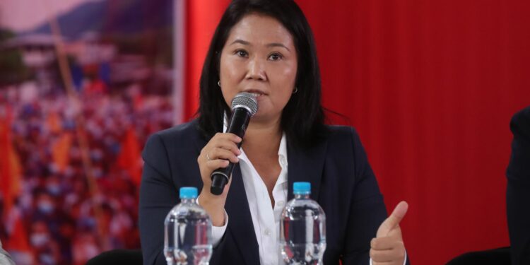 Keiko Fujimori no podrá viajar a España. (Andina)