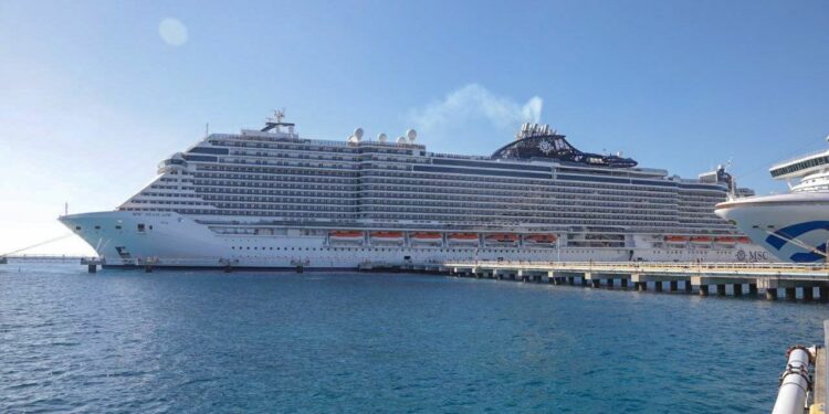 Quintana Roo recibe el crucero MSC Seascape con 5 mil pasajeros