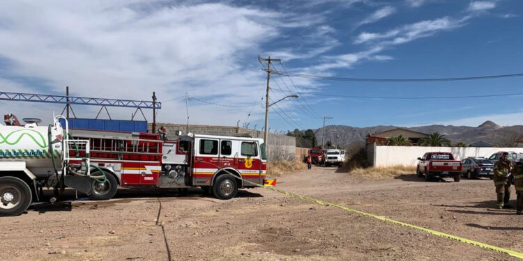 Se incendia yonke en Ampliación Crucero