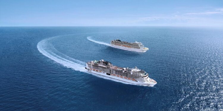 Un total de 591 españoles darán la vuelta al mundo en dos barcos de MSC Cruceros: 53 destinos en 33 países