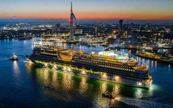 Viaje de 78 días da inicio a temporada de cruceros de 2023 para Portsmouth