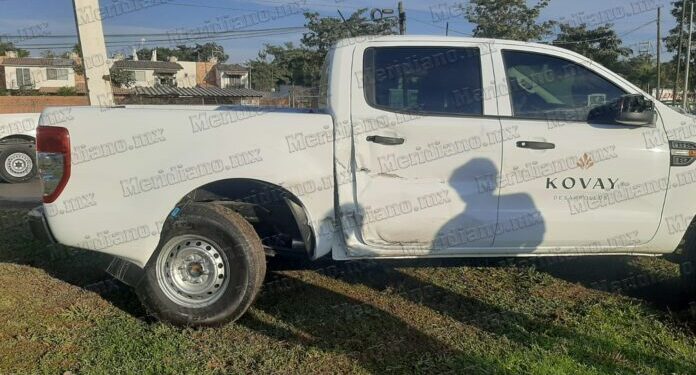 Volteo provocó fuerte accidente en el crucero de Las Juntas
