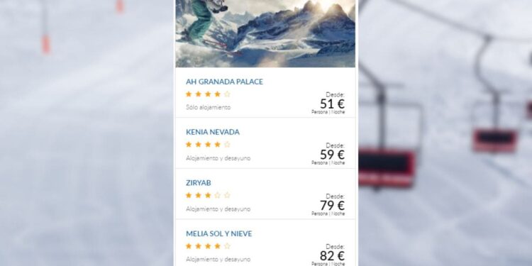 Carrefour Viajes lanza varias ofertas a precio reducido para visitar Sierra Nevada, en Granada