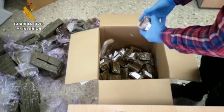 Desarticulada una organización delictiva que transportaba droga hasta Francia y detenidas 11 personas