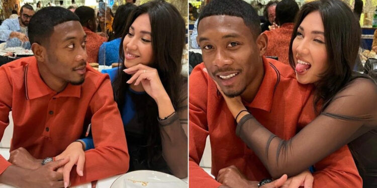 la mujer de David Alaba es brillante