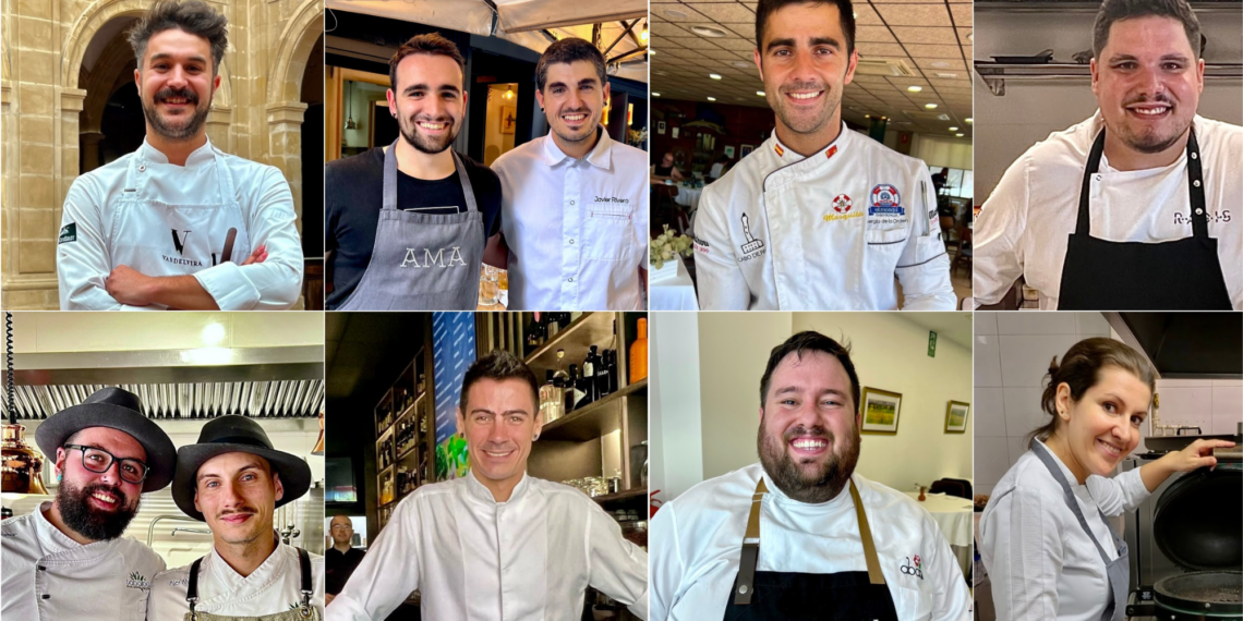 Los candidatos a Cocinero Revelación en Madrid Fusión 2023 / Foto cedida