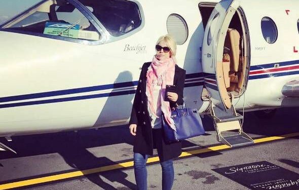 A lo Xipolitakis: Wanda Nara filmó el aterrizaje de un avión desde la cabina