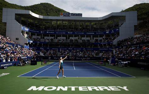 En Monterrey, N.L. Todo listo para el abierto de tenis
