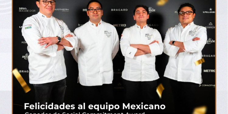 México recibió el Premio al Compromiso Social por el trabajo realizado a través de la fundación Tijuana Sin Hambre en la frontera