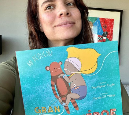 Mi pequeño gran superhéroe”, un libro íntimo y personal de Ana Molinar donde comparte el desafío de ser mamá de un bebé prematuro.