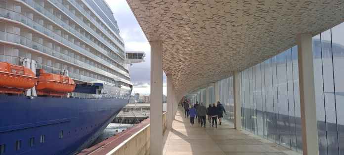 La Terminal de Cruceros de Oporto alcanza su récord de escalas de cruceros en 2022