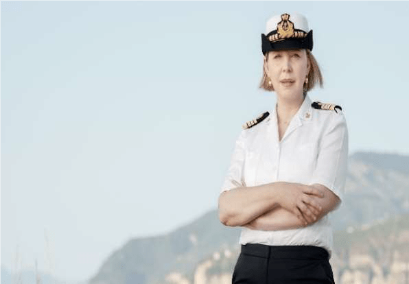 Capitana Serena Melani, al frente de Explora II