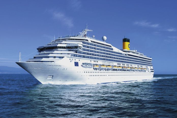 El Costa Fortuna navegará por el Mediterráneo esta temporada