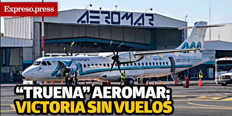 Anuncian la quiebra de AEROMAR