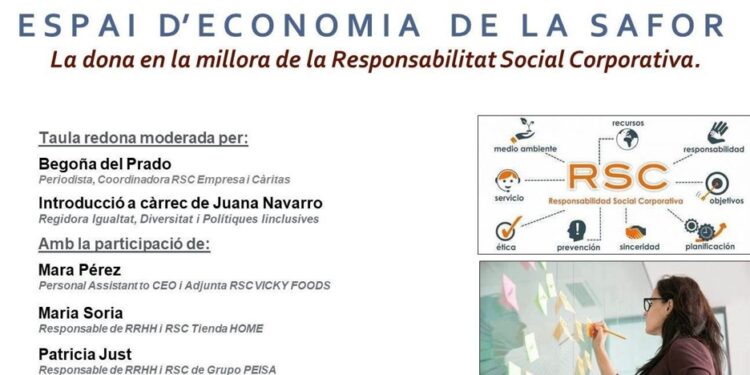 Charla en Gandia sobre la mujer y la responsabilidad corporativa