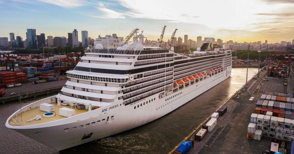 Con 180 mil turistas en enero es record la temporada de cruceros