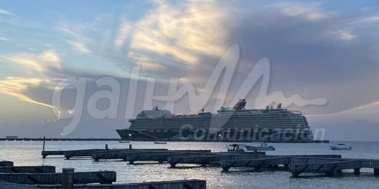 Cozumel recibió más de 400 mil visitantes en 137 cruceros en enero