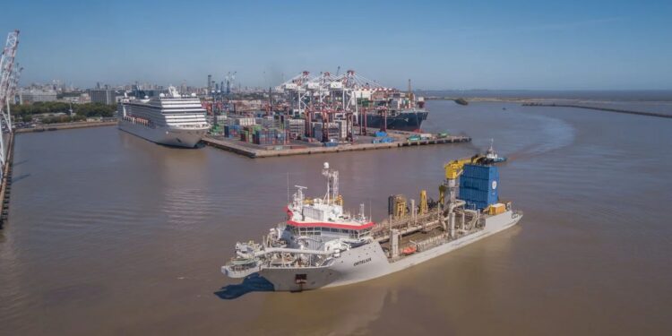 Crece el turismo internacional de la mano de las tareas de dragado en Buenos Aires
