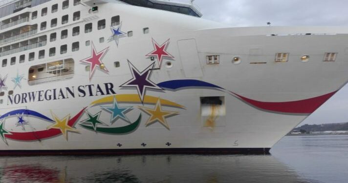 Crucero Norwegian Star realiza escala en Punta Arenas