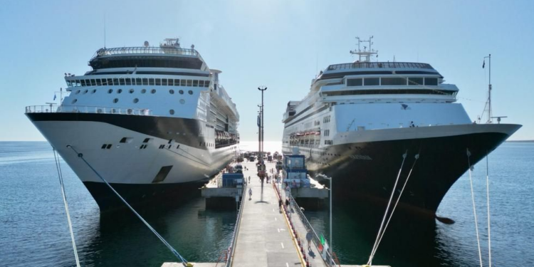 Cruceros arriban con más de 4.000 pasajeros a Puerto Madryn