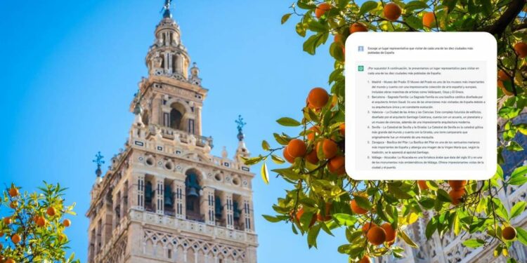 Cuál es el monumento más importante de las principales ciudades de España