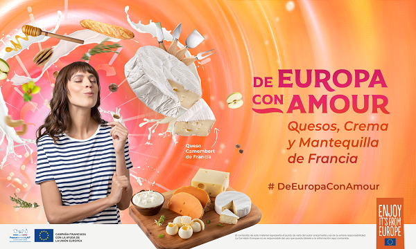 “De Europa con Amour” logra que cientos de paladares mexicanos se enamoren de los quesos, crema y mantequilla de Francia