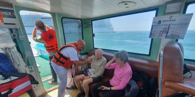 El arribo de un crucero por una emergencia médica generó polémica en Mar del Plata