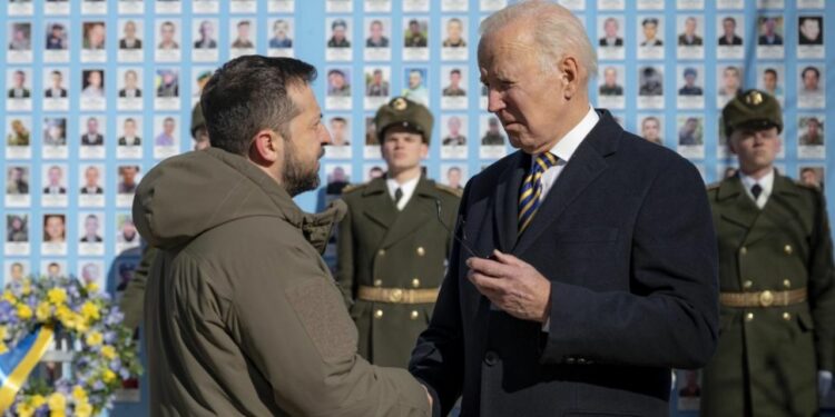 El detrás de escena de la visita secreta de Joe Biden a Ucrania