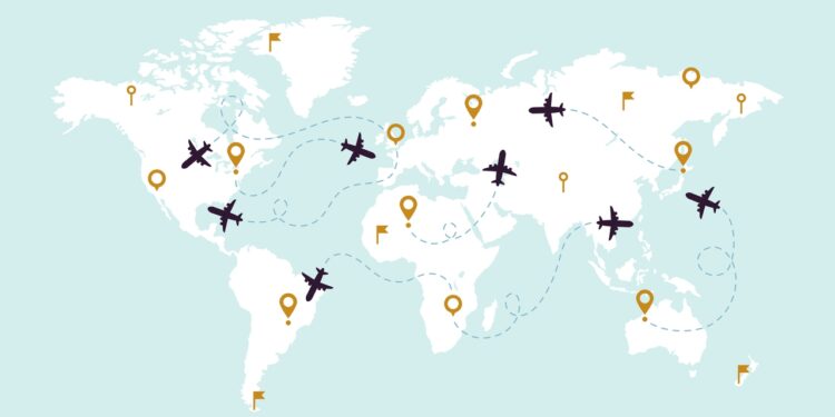 El mapa con las aerolíneas más odiadas de cada país del mundo