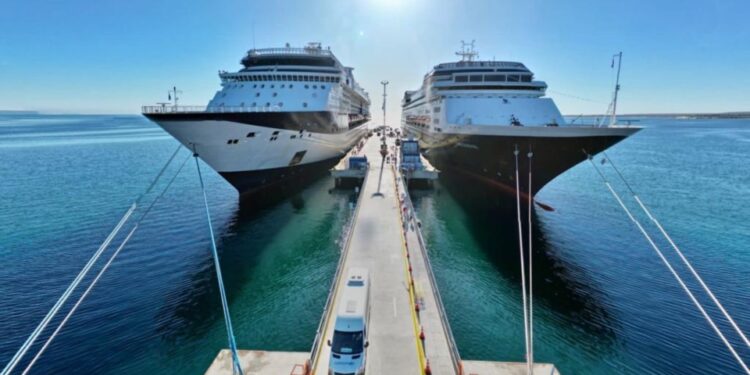 Este año ya llegaron más de 25 mil turistas en cruceros