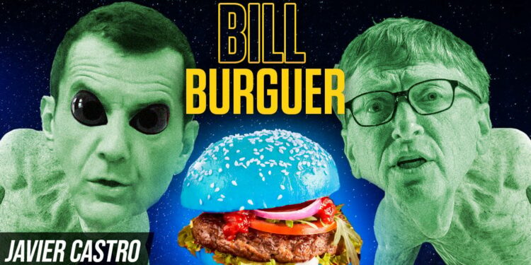 Futuro oscuro para Bill Gates y para su nueva Hamburguesa Vegana "BILL" con microchips