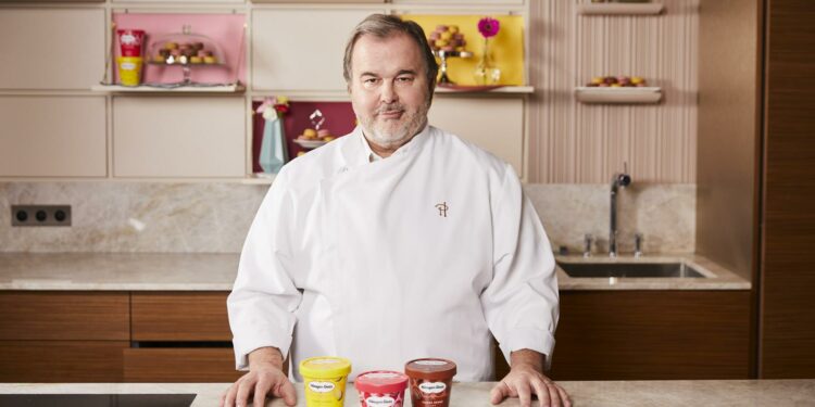 Häagen-Dazs y Pierre Hermé colaboran en su primera colección mundial de helados de macaron