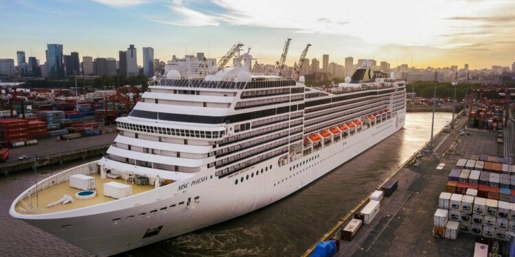 Impactante récord de turistas que viajaron por cruceros en enero en la Argentina