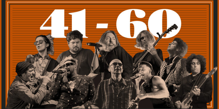 Las 300 canciones del rock argentino del siglo XXI: 41-60
