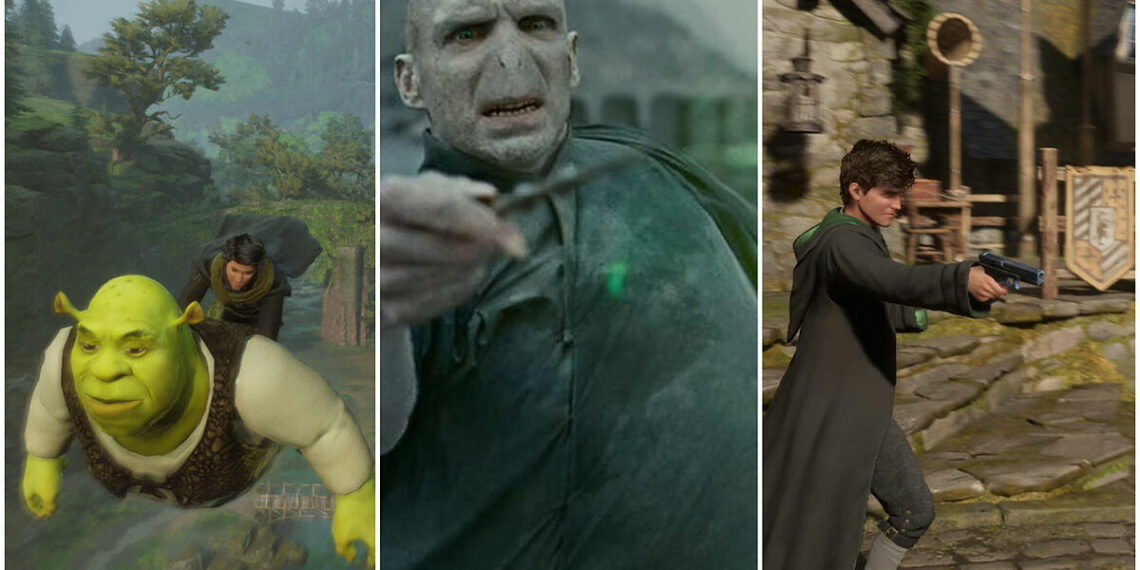 Los mejores mods de Hogwarts Legacy: vuela con Shreek, arregla los FPS o usa el Avada Kedavra de Voldemort