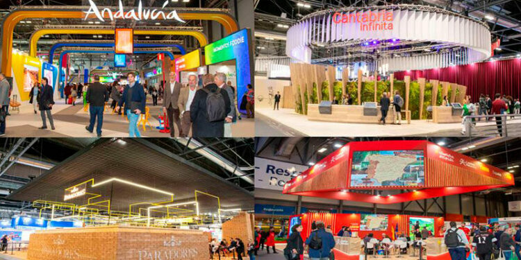 Los stands de la división de eventos de Viajes El Corte Inglés triunfan en FITUR