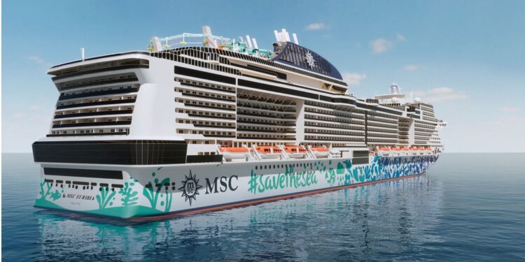 MSC Cruceros anuncia la inauguración de MSC Euribia
