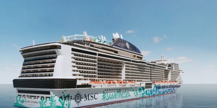 MSC Cruceros inaugurará el MSC Euribia en Copenhague el 8 de junio