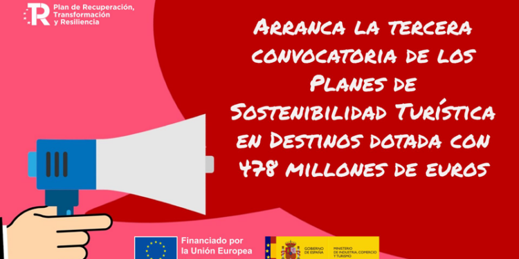 tercera convocatoria extraordinaria de los Planes de Sostenibilidad Turística en Destino