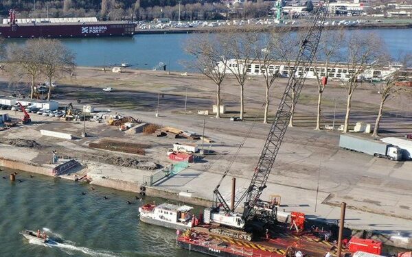 Parten trabajos de electrificación de terminales de cruceros de Rouen