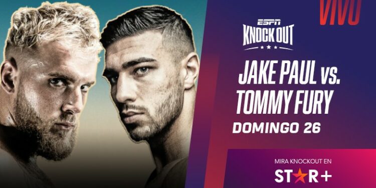 Paul-Fury sueñan en grande, en el boxeo de ESPN KNOCKOUT por STAR+