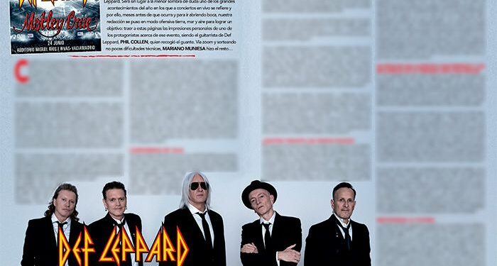 Phil Collen (Def Leppard) explica cómo es gira con Mötley Crüe en la actualidad: “Nikki Sixx es un responsable padre de familia”