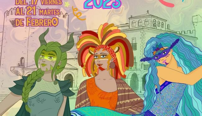 Cartel del Carnaval de Caceres 2023